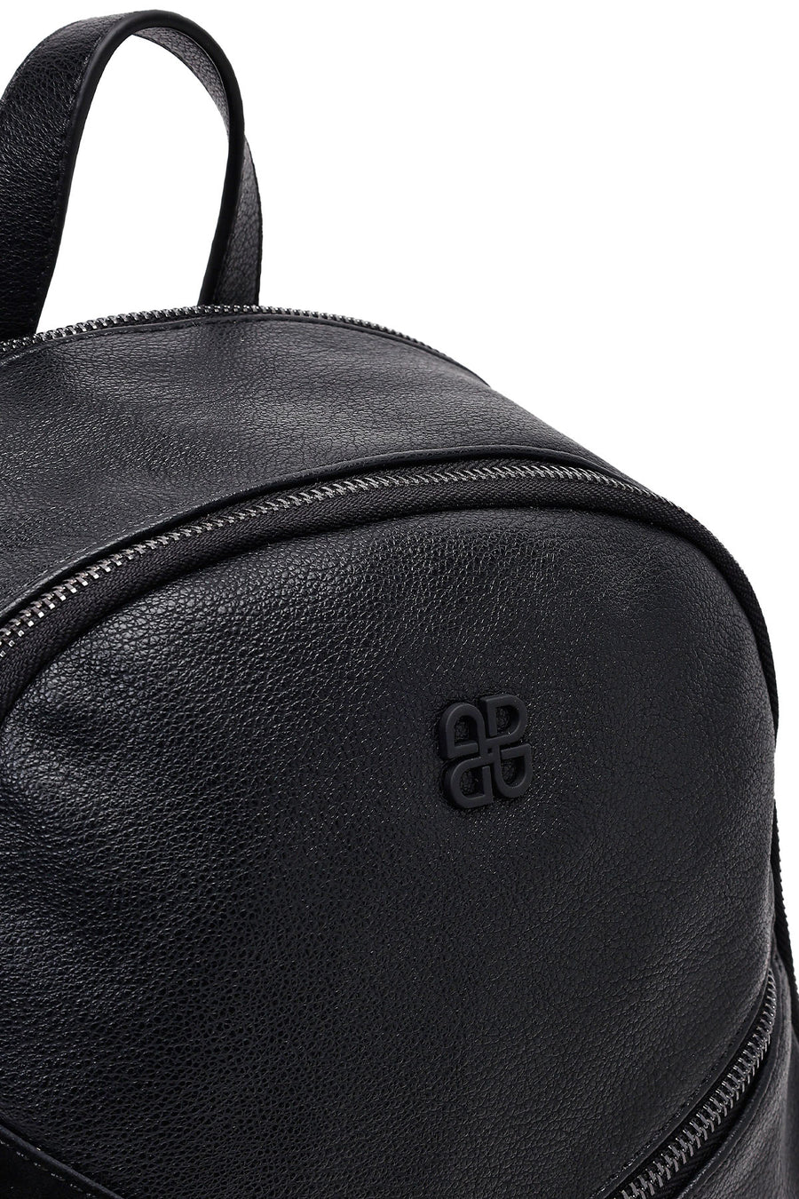 Women's Black Backpack with Accessories