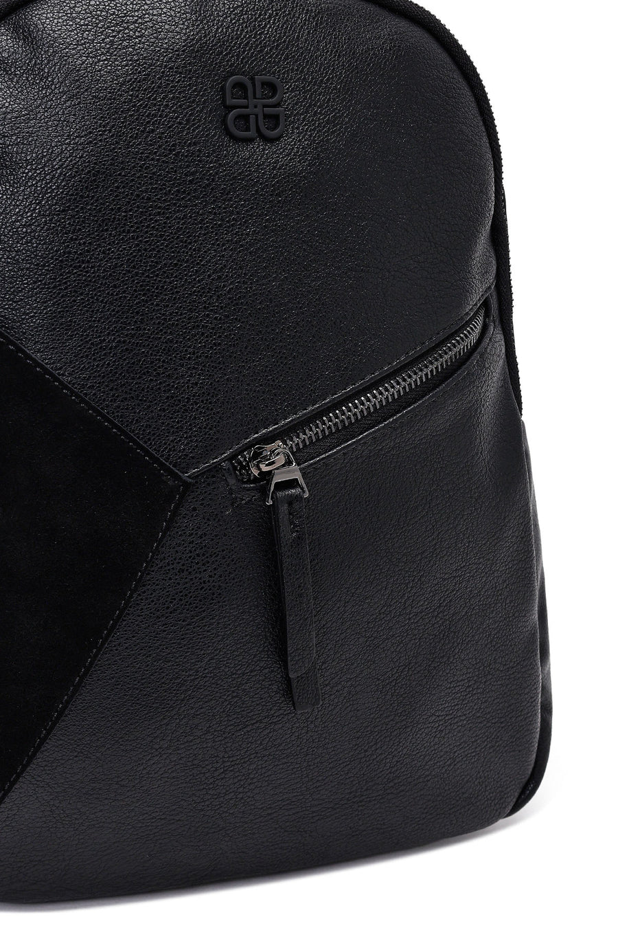 Women's Black Backpack with Accessories
