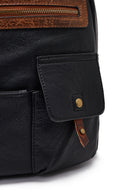 Women's Black Backpack | Derimod