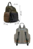 Women's Khaki Backpack | Derimod