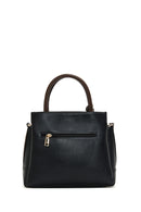 Women's Black Long Strap Accessory Detailed Handbag | Derimod