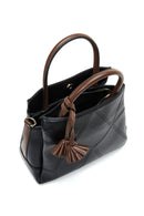 Women's Black Long Strap Accessory Detailed Handbag | Derimod