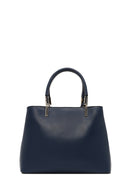 Women's Navy Blue Long Strap Accessory Detailed Shoulder Bag | Derimod