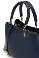 Women's Navy Blue Long Strap Accessory Detailed Shoulder Bag | Derimod