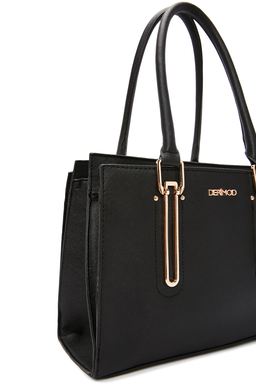 Women's Black Long Strap Classic Shoulder Bag