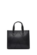 Women's Black Long Strap Printed Classic Shoulder Bag | Derimod