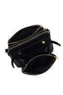 Women's Black Long Strap Crossbody Bag | Derimod