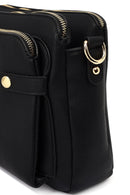 Women's Black Long Strap Crossbody Bag | Derimod