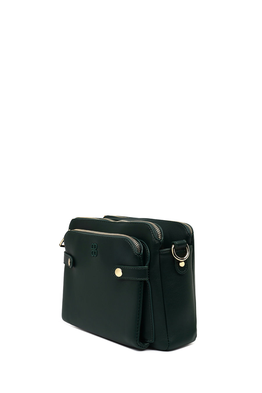 Women's Green Long Strap Crossbody Bag