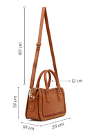 Women's Tan Long Strap Knitted Detail Shoulder Bag | Derimod