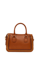Women's Tan Long Strap Knitted Detail Shoulder Bag | Derimod