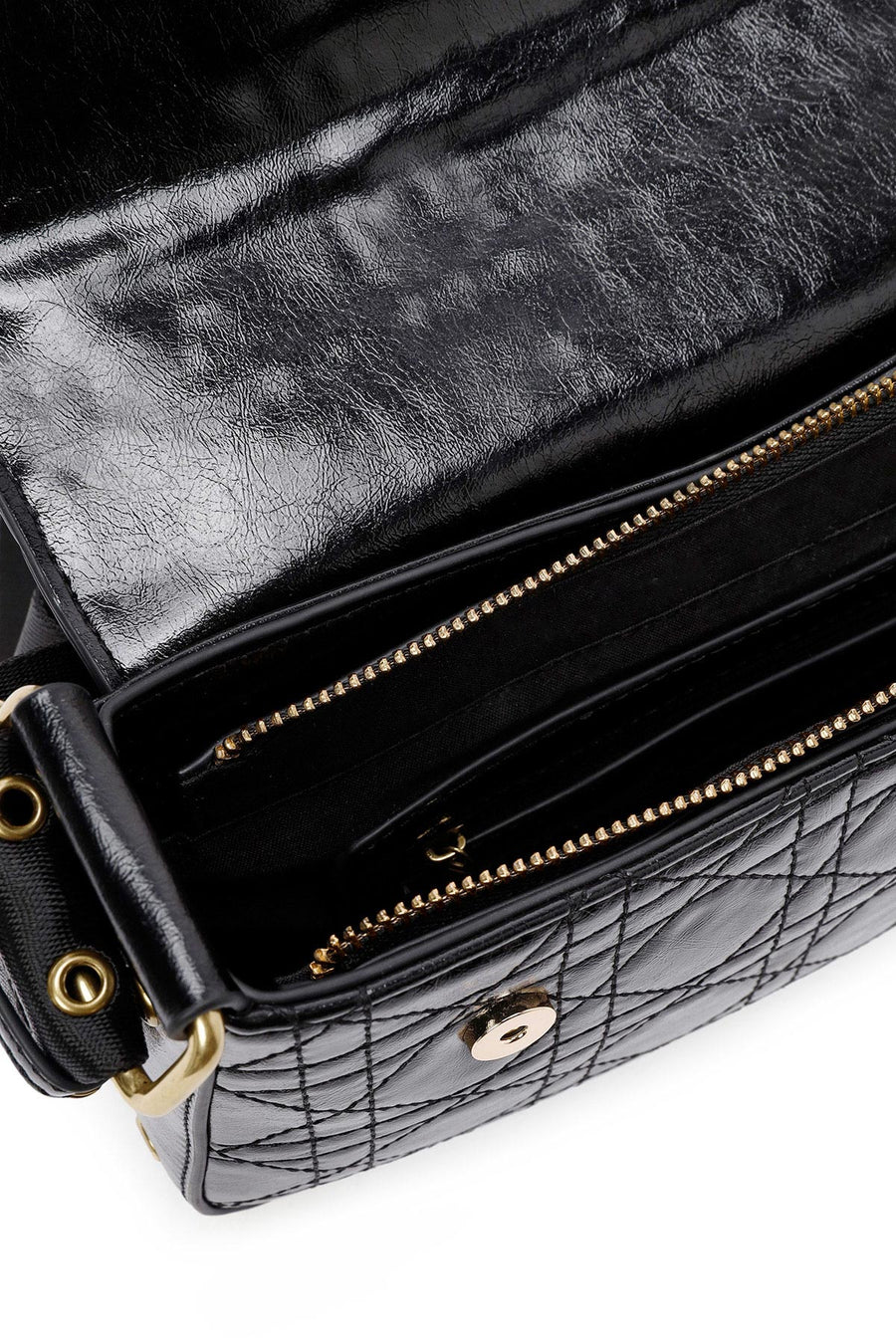 Women's Black Long Strap Shoulder Bag