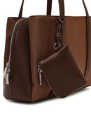 Women's Brown Accessorized Classic Shoulder Bag | Derimod