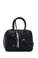 Women's Black Long Strap Charm Handbag | Derimod