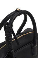 Women's Black Long Strap Charm Handbag | Derimod