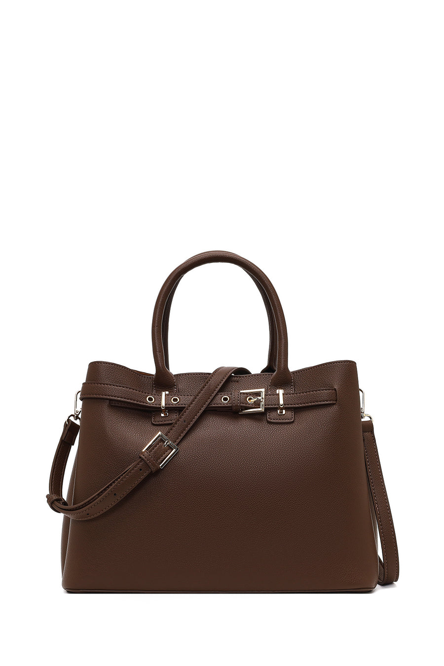 Women's Brown Long Strap Classic Shoulder Bag 25WBD2751FT | Derimod