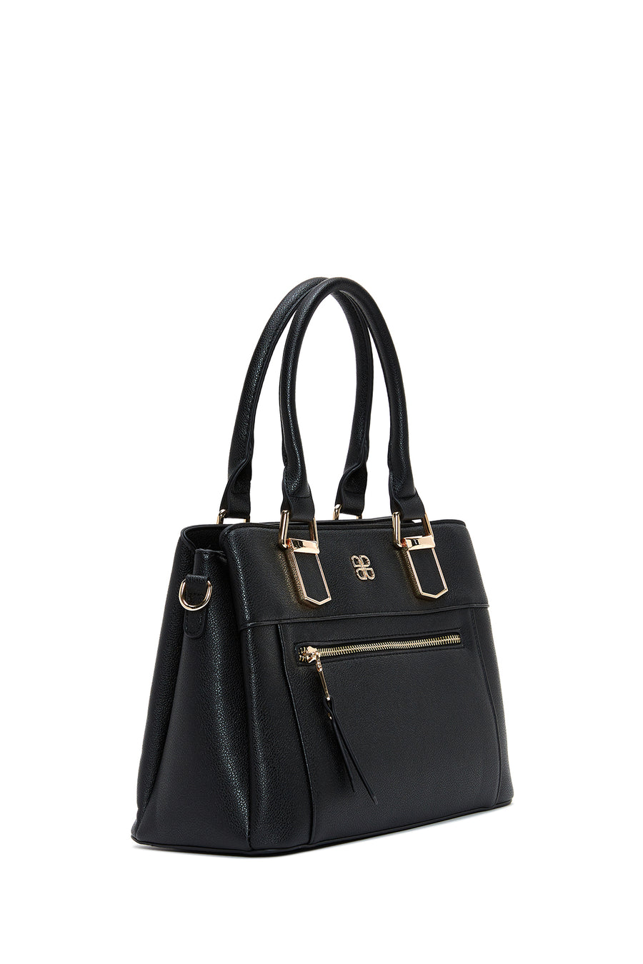 Women's Black Long Strap Classic Shoulder Bag