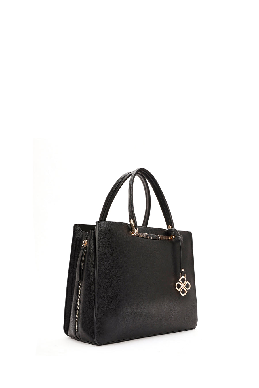 Women's Black Long Strap Shoulder Bag