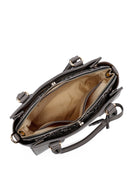 Woman Grey Long Strap Classic Shoulder Bag | Derimod