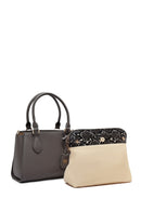 Woman Grey Long Strap Classic Shoulder Bag | Derimod
