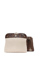 Women's Brown Long Strap Classic Shoulder Bag | Derimod