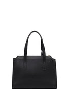 Women's Black Long Strapped Patterned Shoulder Bag | Derimod