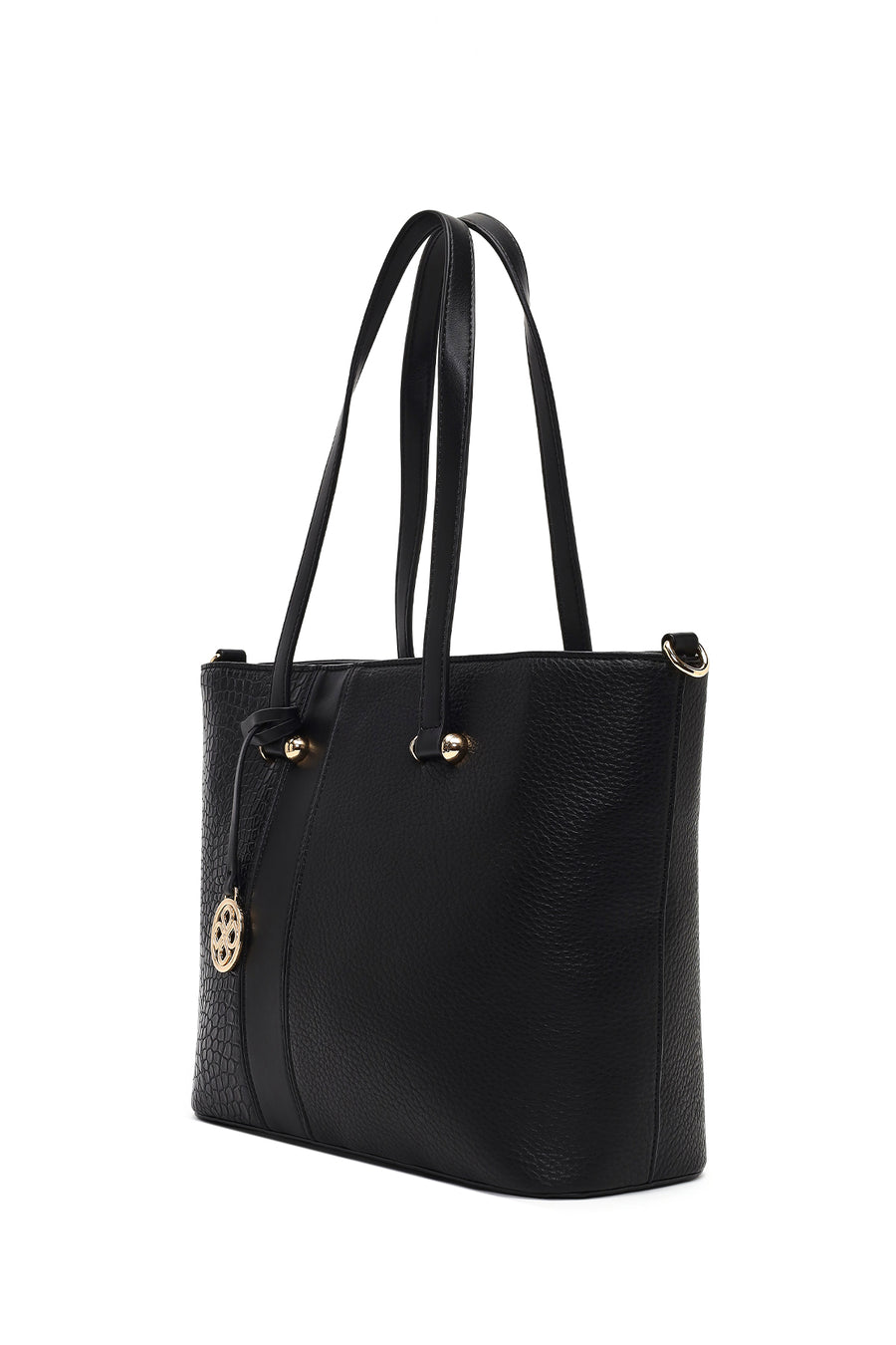 Women's Black Long Strap Shoulder Bag