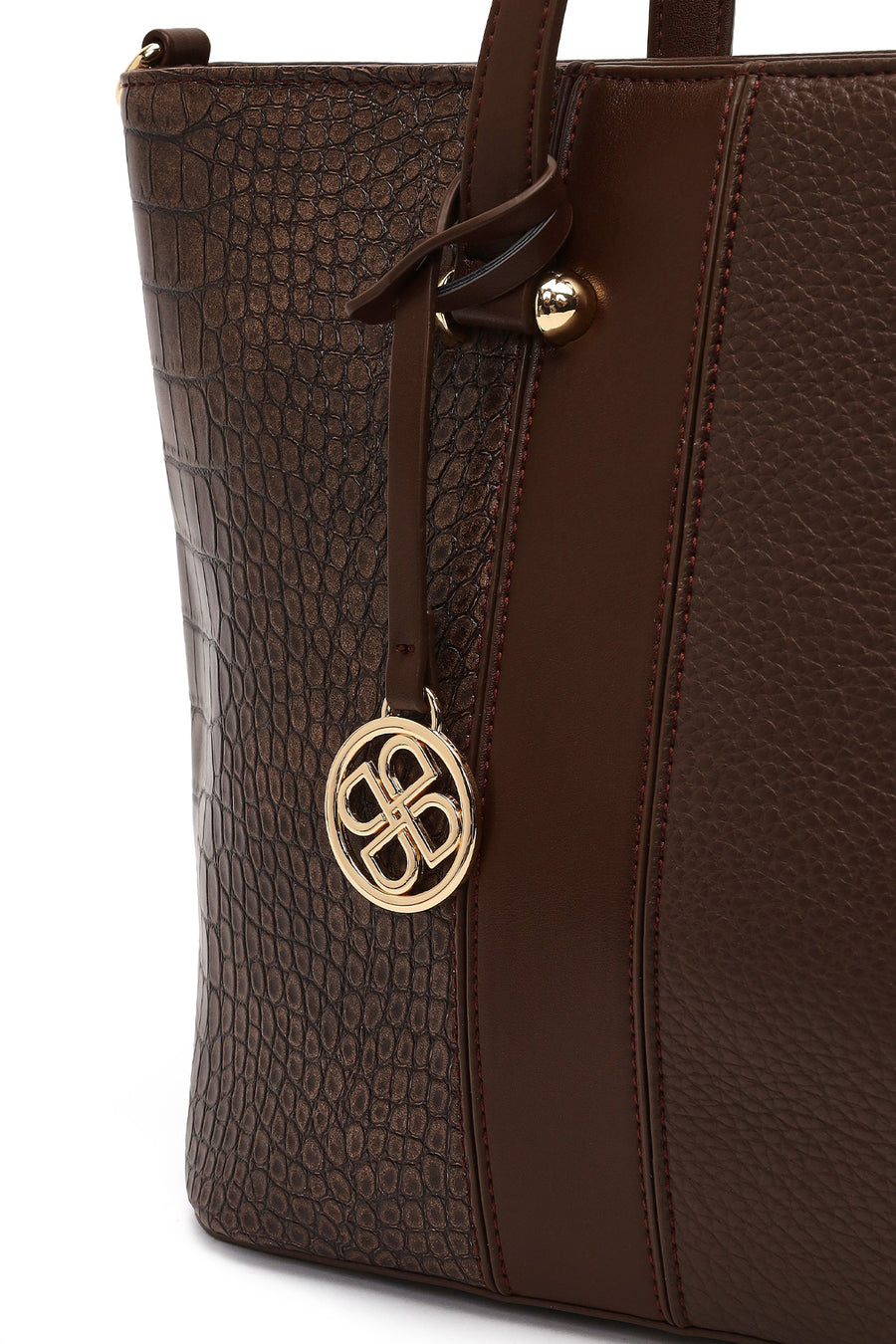 Women's Brown Long Strap Shoulder Bag