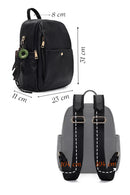 Women's Black Backpack | Derimod