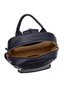 Women's Navy Blue Charm Backpack | Derimod