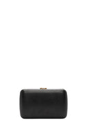 Women's Black Accessory Detailed Long Chain Strap Mini Evening Clutch Bag | Derimod
