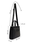 Men's Black Mini Briefcase | Derimod