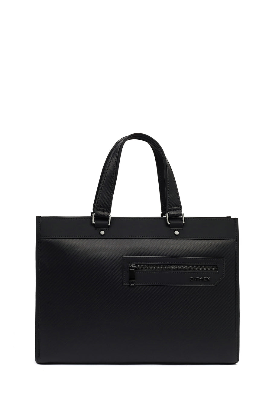 Men's Black Mini Briefcase