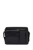 Men's Black Mini Messenger Bag | Derimod