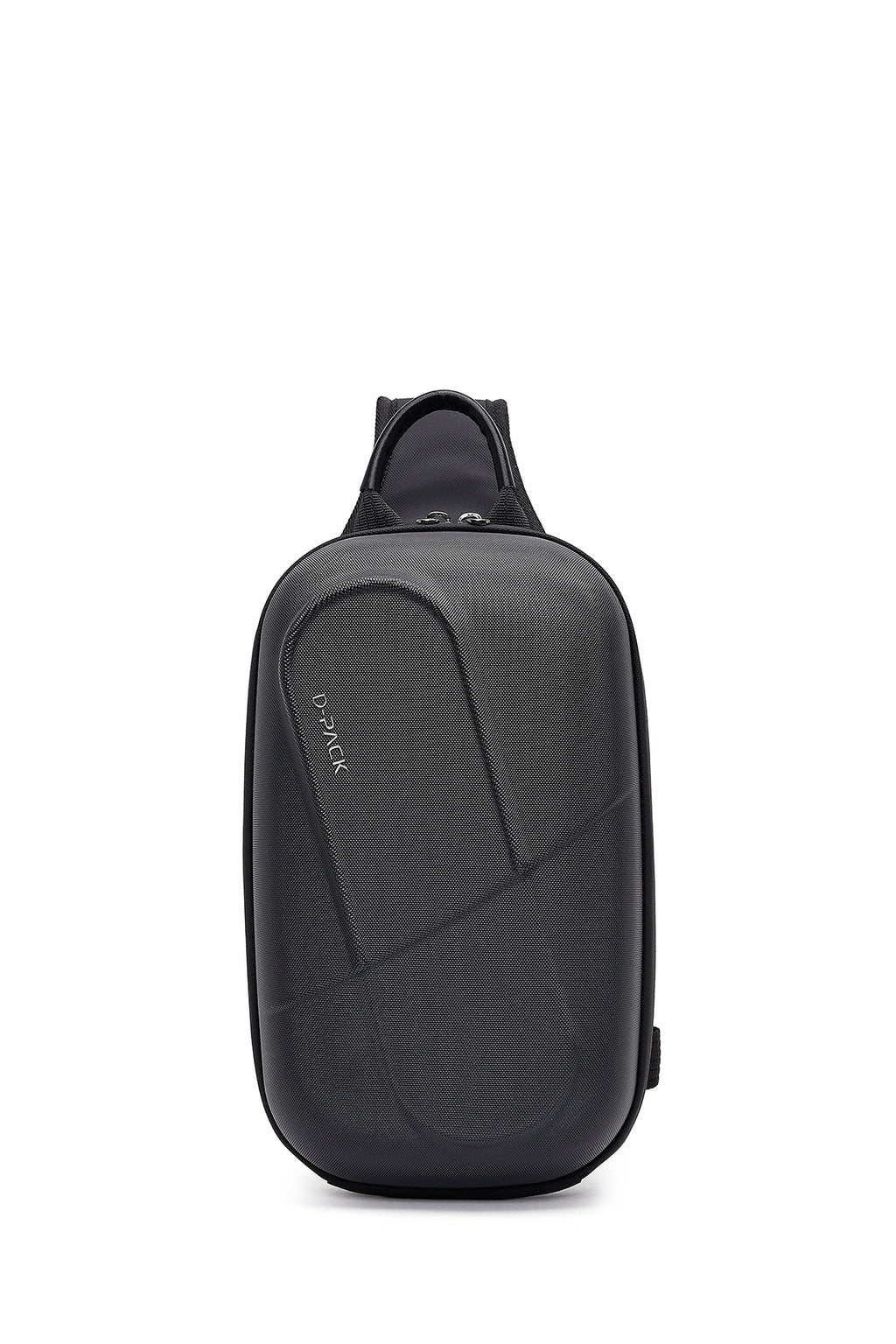 D-Pack Unisex Siyah Mini Kumaş Çapraz Çanta