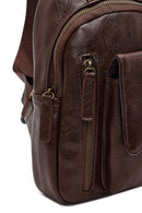Men's Brown Crossbody Bag | Derimod