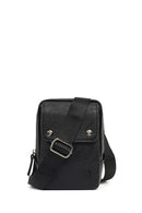 Men's Black Mini Messenger Bag | Derimod