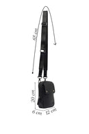 Men's Black Mini Messenger Bag | Derimod