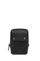 Men's Black Mini Messenger Bag | Derimod