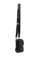 Men's Black Mini Messenger Bag | Derimod