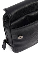 Men's Black Mini Messenger Bag | Derimod