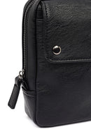 Men's Black Mini Messenger Bag | Derimod