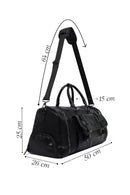 Men's Black Travel Bag | Derimod
