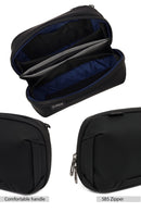 D-Pack Men's Black Fabric Handbag | Derimod