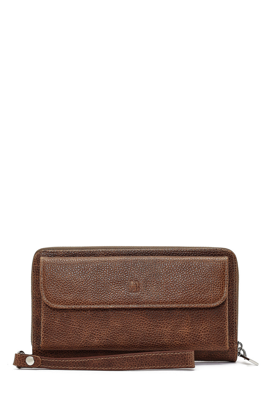 Men's Brown Mini Leather Handbag 25WBD3280FT | Derimod