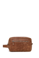Male Brown Leather Handbag | Derimod
