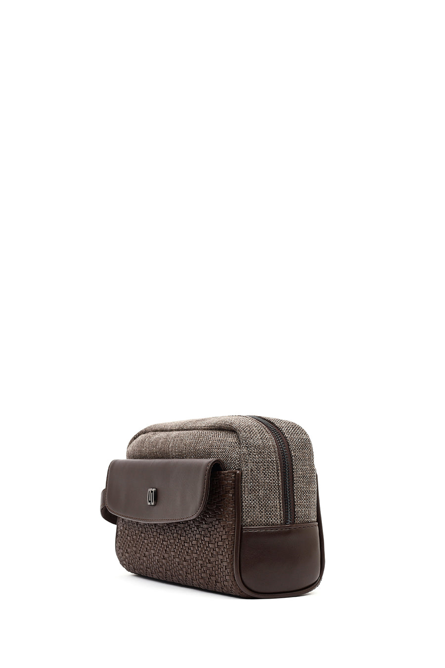 Men's Brown Handbag