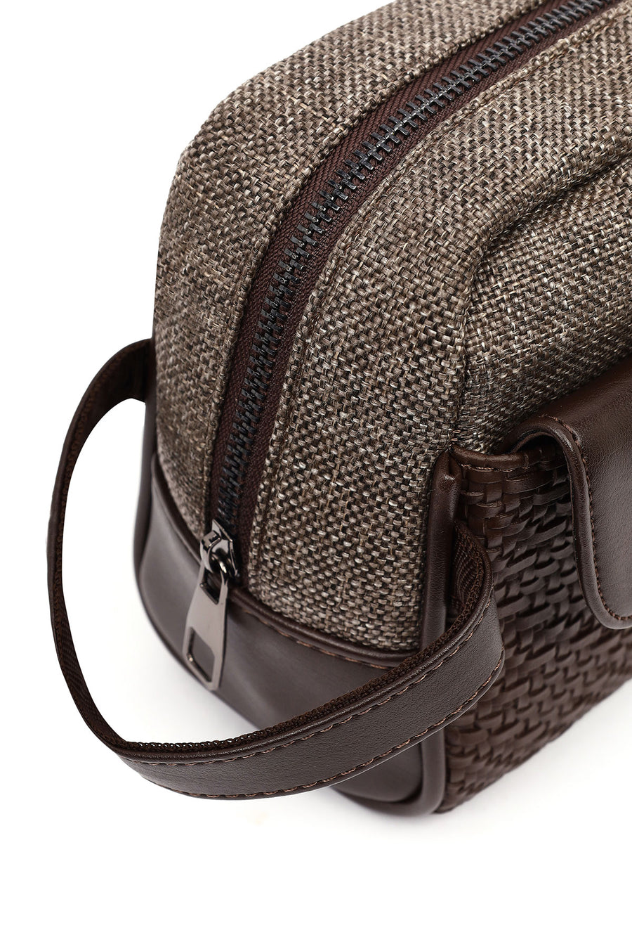 Men's Brown Handbag