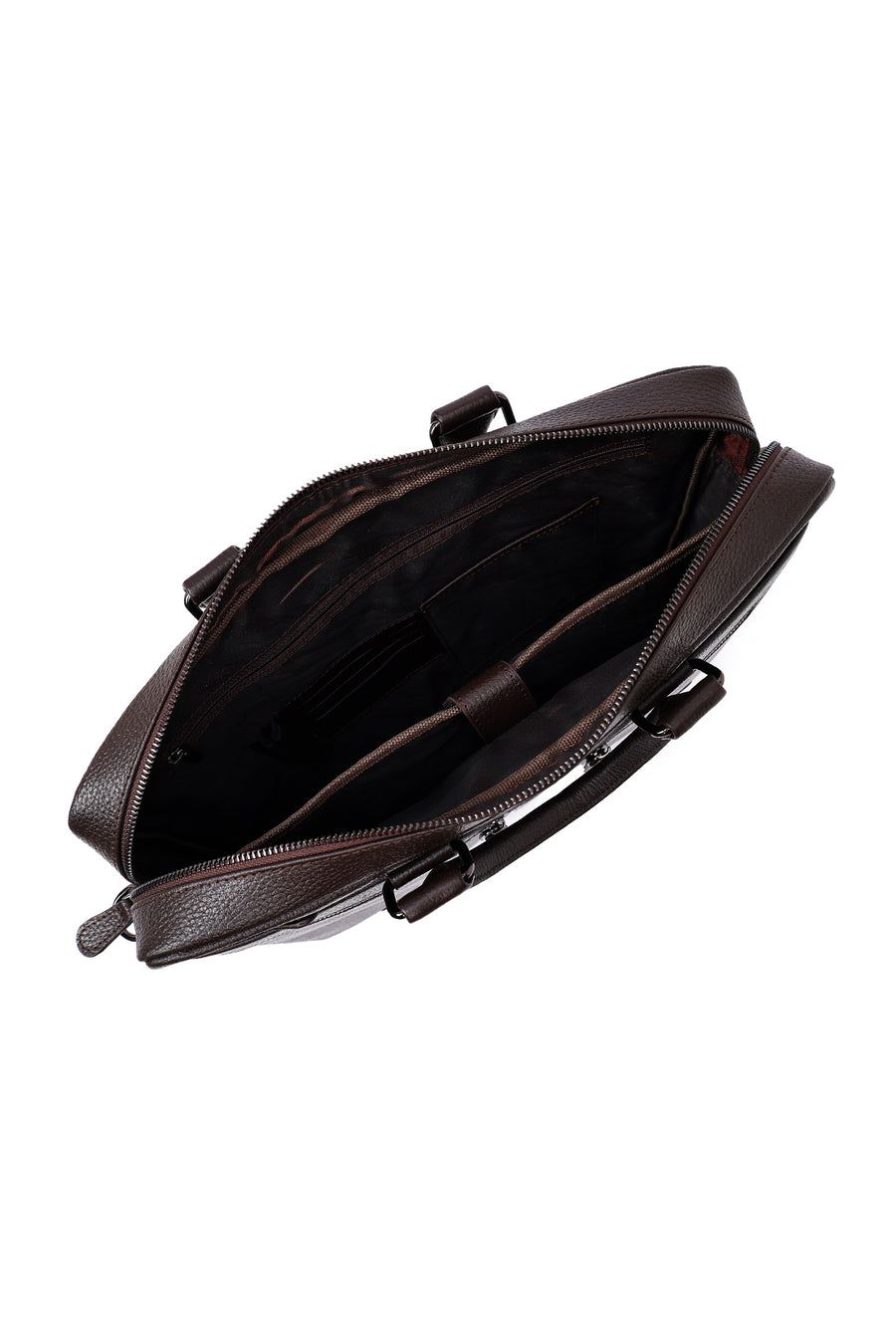 Men's Brown Leather Laptop Bag