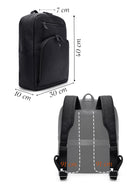 Men's Black Leather Backpack | Derimod